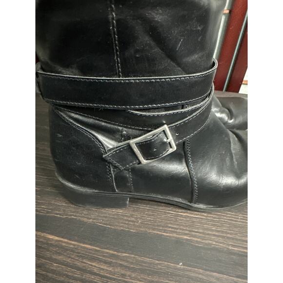 Arizona Women's size 8.5 wide calf black boots knee high - Picture 2 of 8